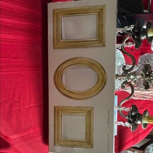 Inhabit Gold Accent Picture Frames Set
